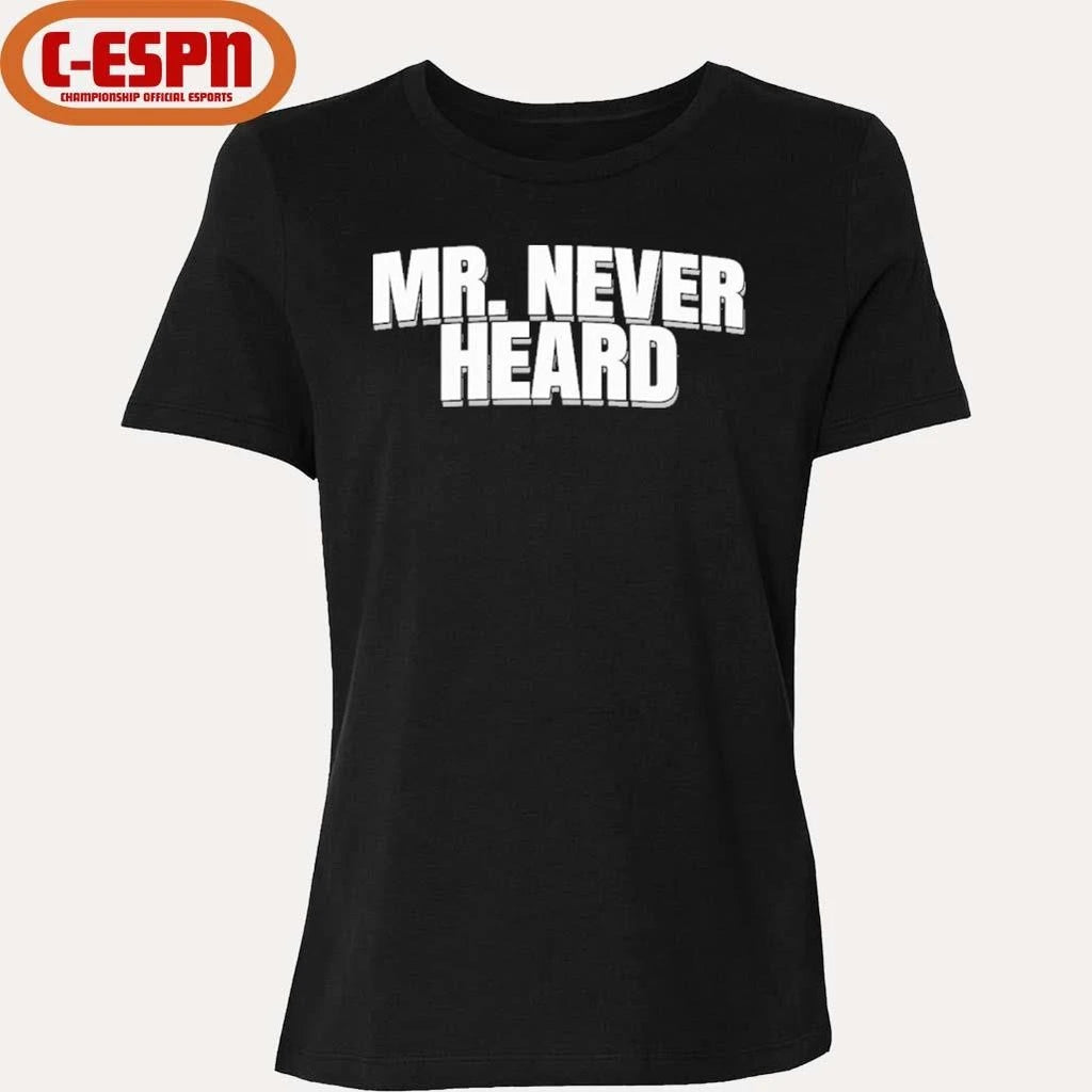 Official Raymond Aguilar Mr. Never Heard Shirt