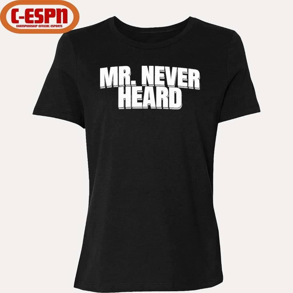 Official Raymond Aguilar Mr. Never Heard Shirt