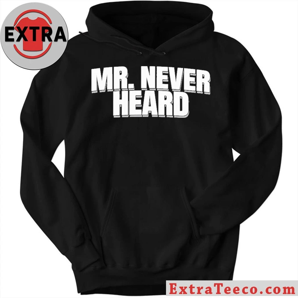 Official Raymond Aguilar wears Mr. Never Heard Shirt