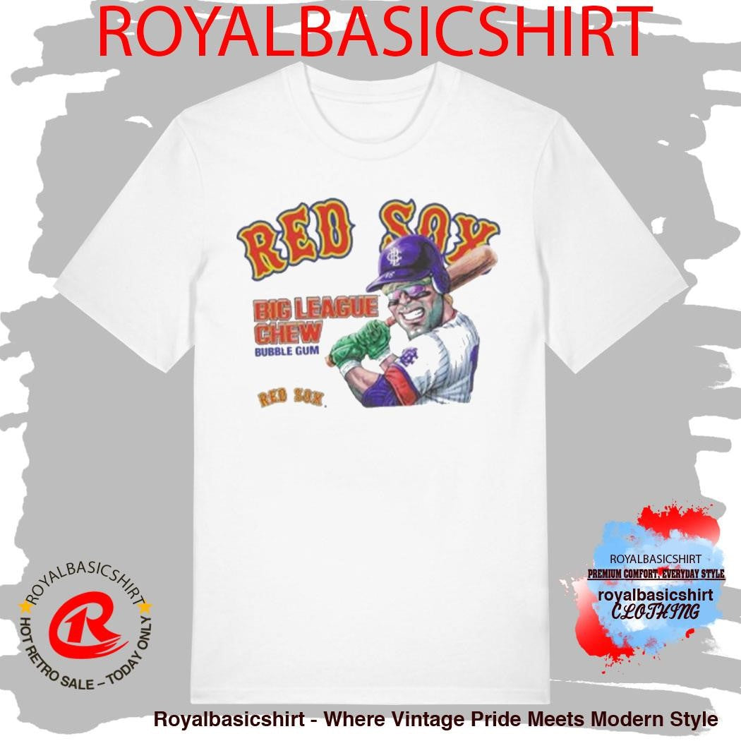 Official Red Sox Big League Chew Shirt