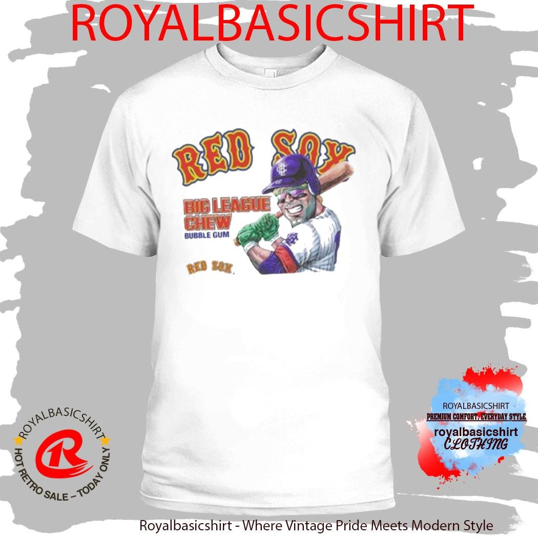 Official Red Sox Big League Chew Shirt