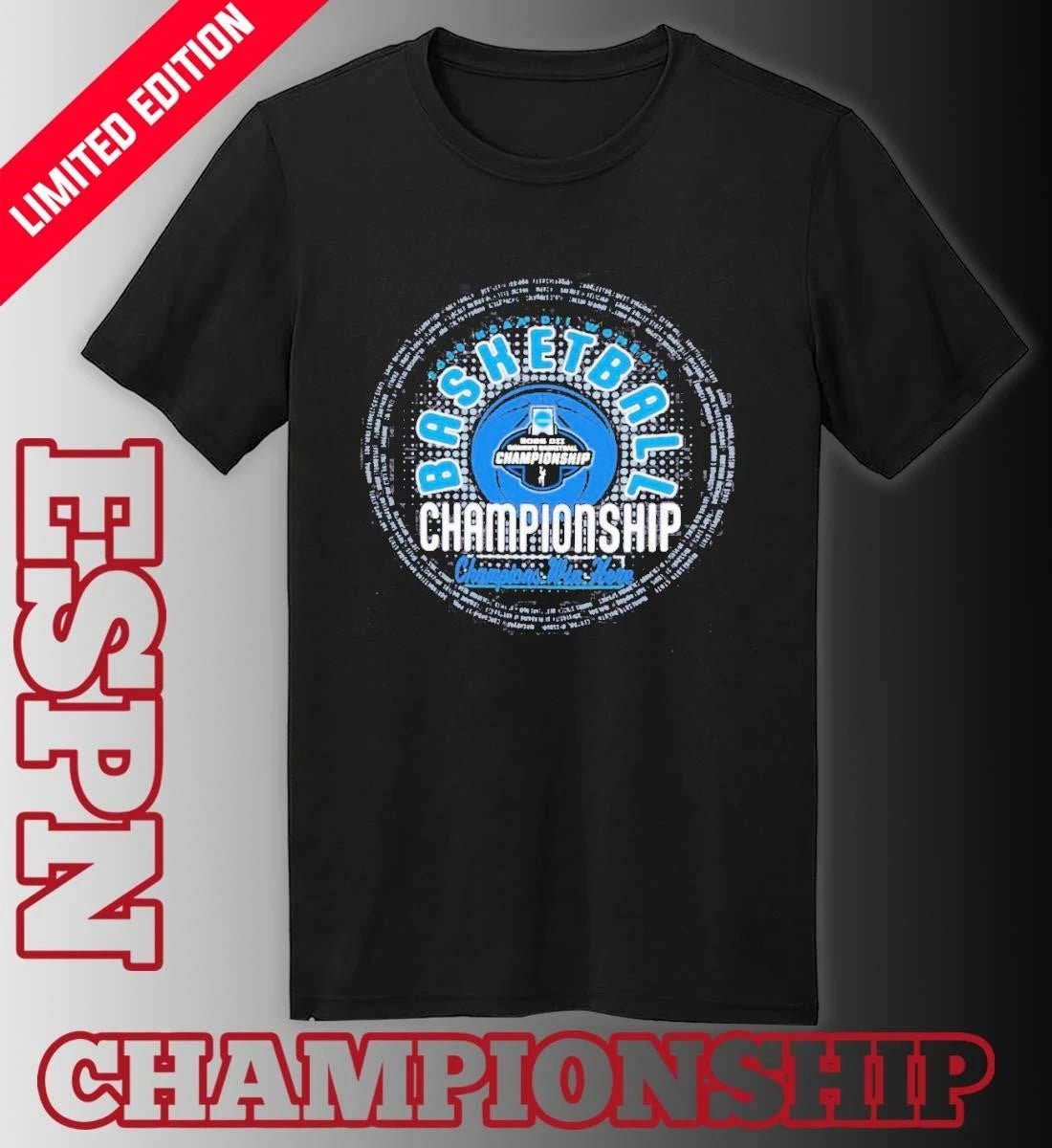 Official Regionals Teams 2026 NCAA DII Women’s Basketball Championship T-Shirt