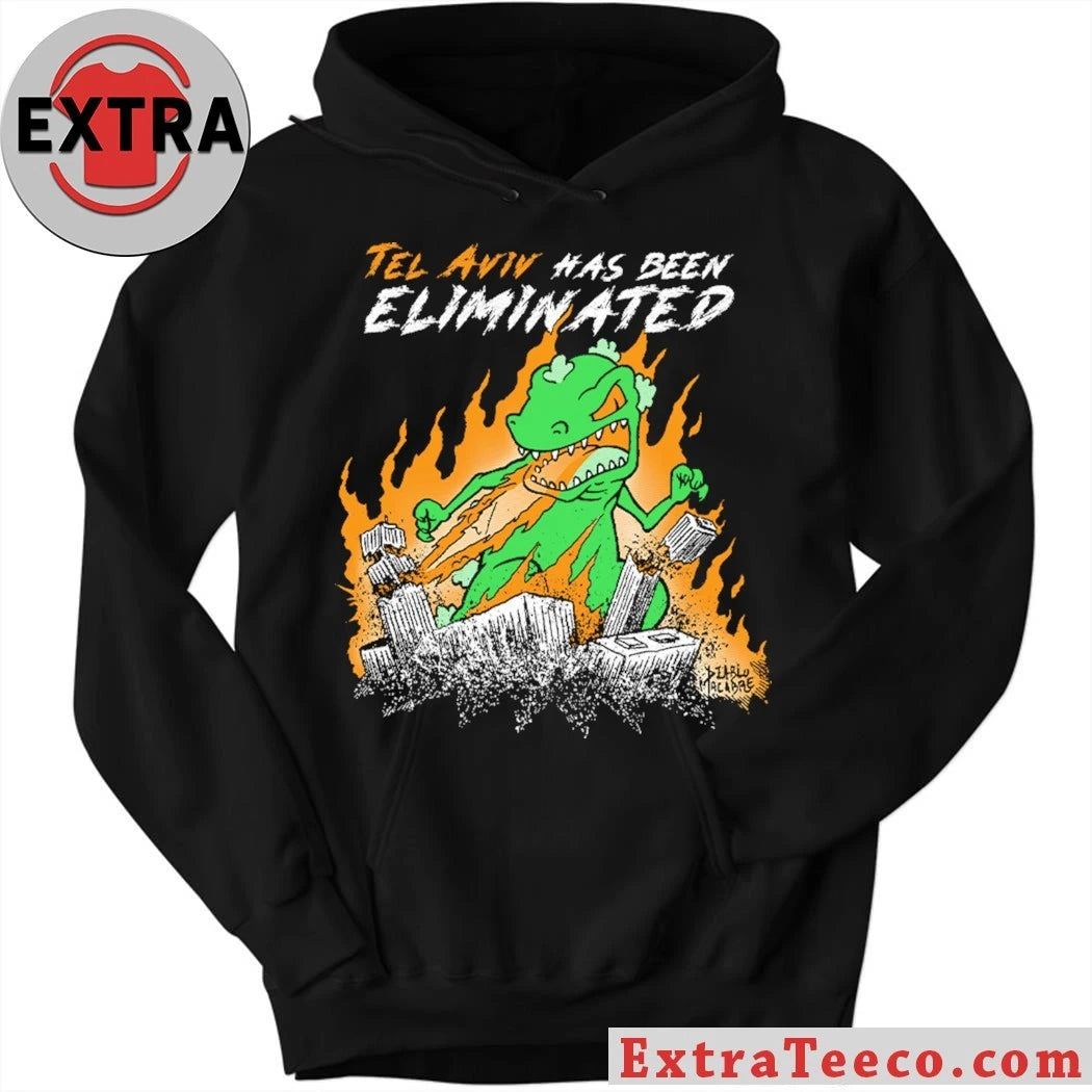 Official Reptar Tel Aviv Is Eliminated Diablo Macabre Shirt