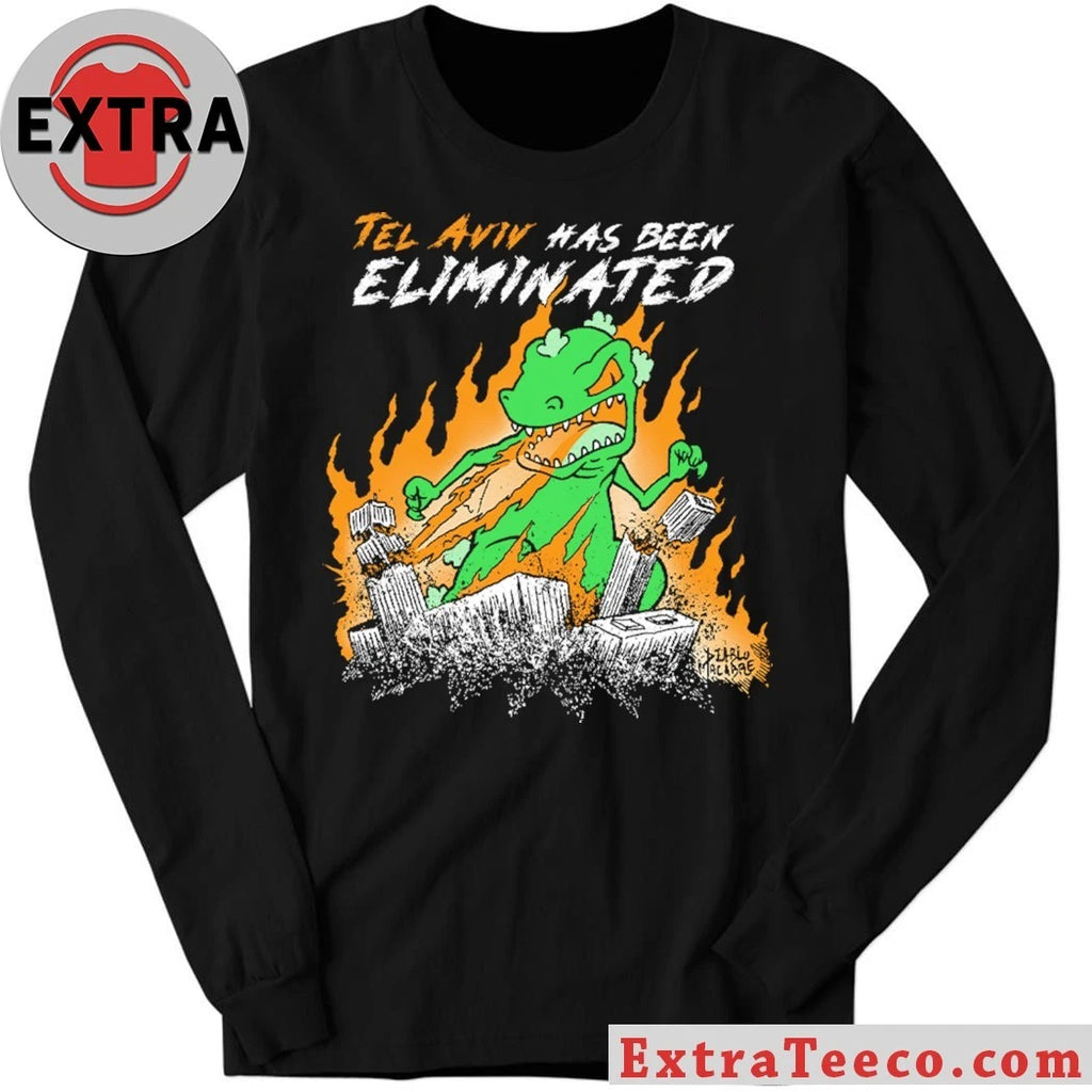 Official Reptar Tel Aviv Is Eliminated Diablo Macabre Shirt