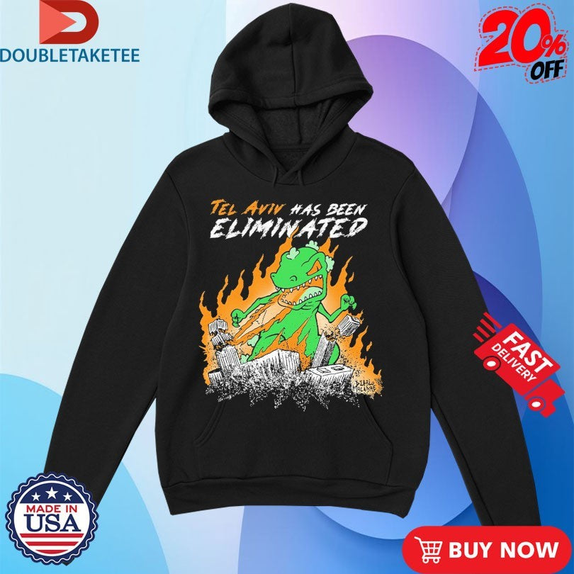 Official Reptar Tel Aviv Is Has Been Eliminated Dinosaur Shirts