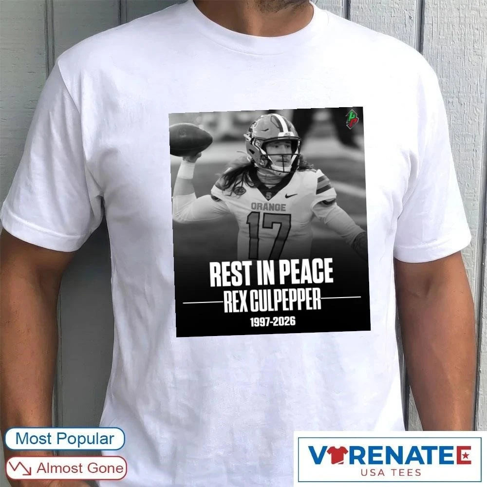 Official Rest In Peace Rex Culpepper 1997 – 2026 T-Shirt
