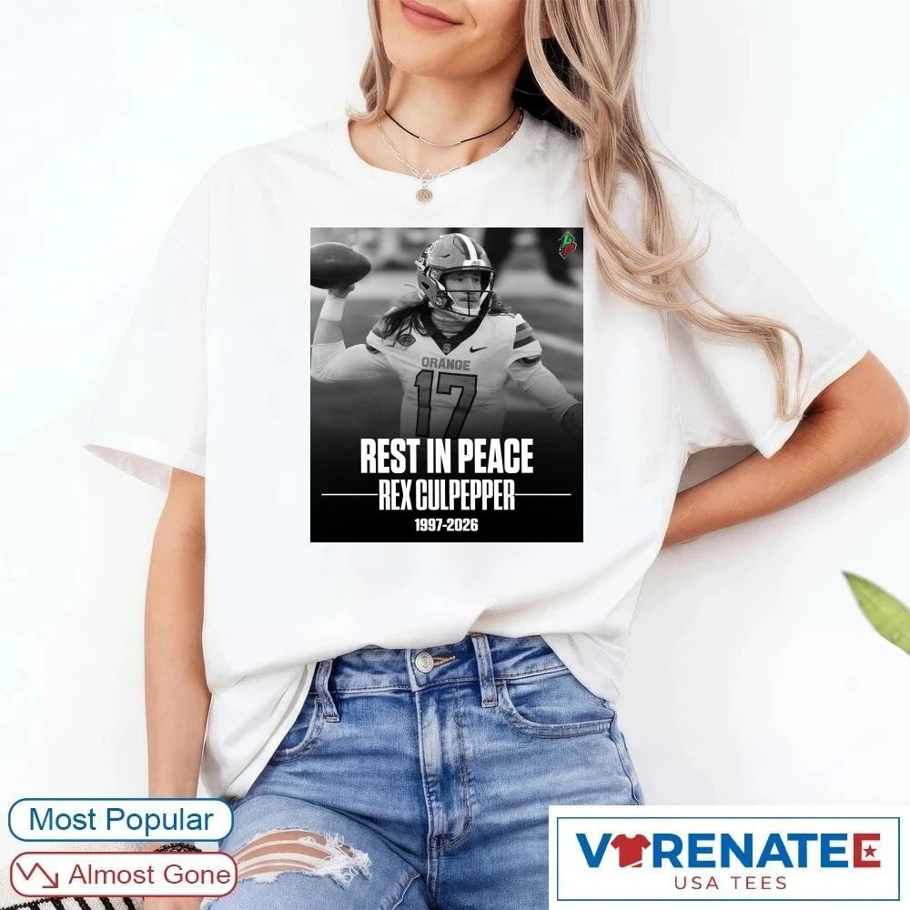 Official Rest In Peace Rex Culpepper 1997 – 2026 T-Shirt