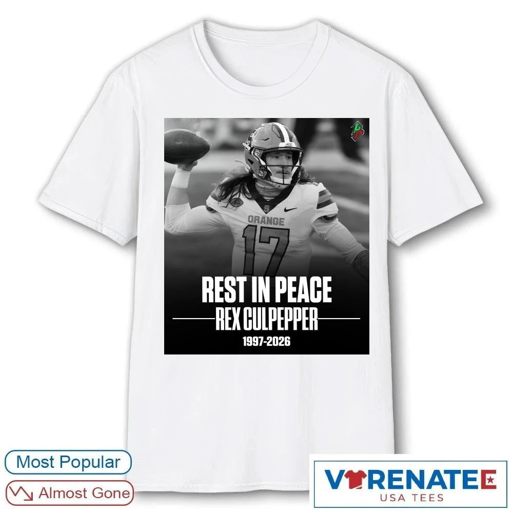Official Rest In Peace Rex Culpepper 1997 – 2026 T-Shirt