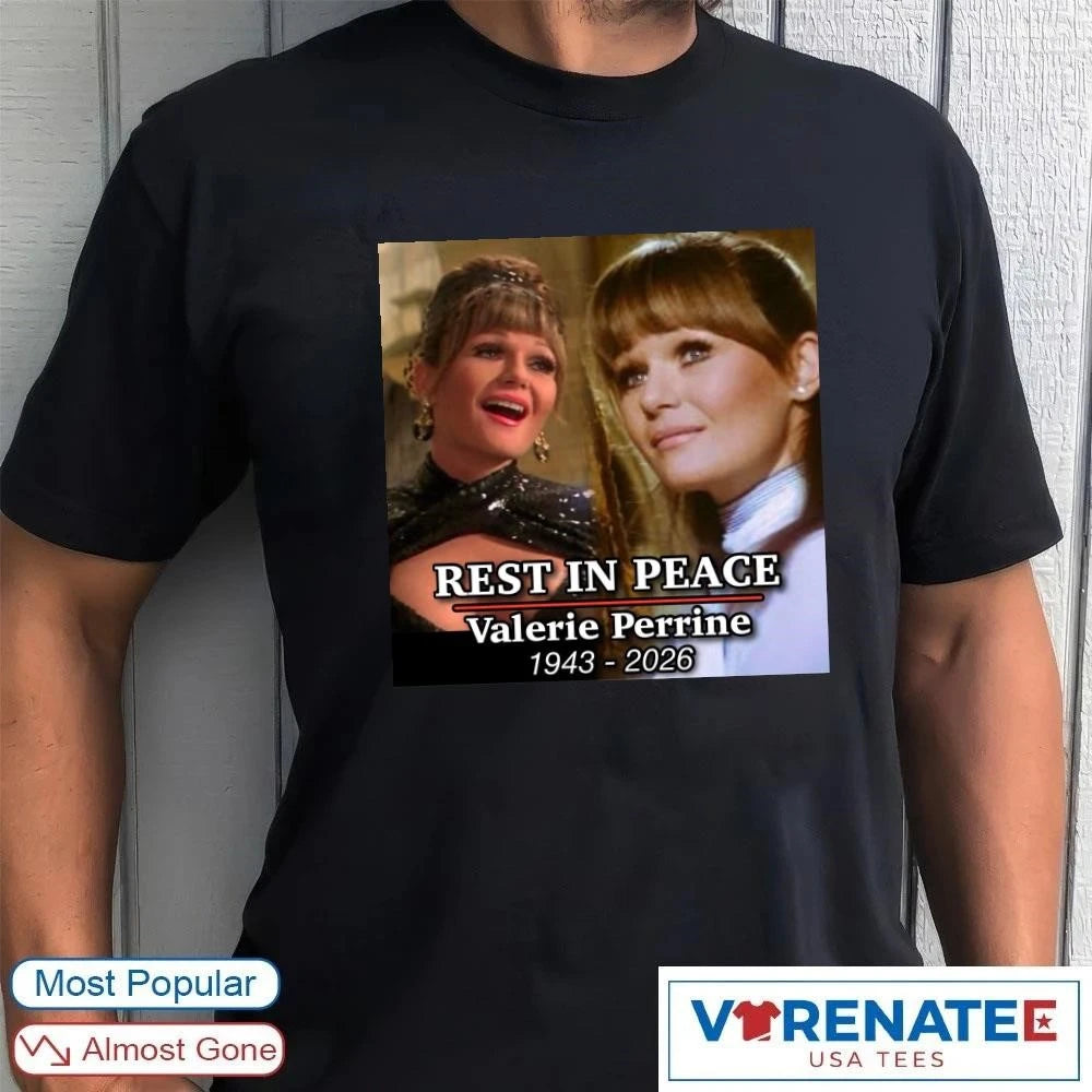 Official Rest In Peace Valerie Perrine 1943 – 2026 T-Shirt