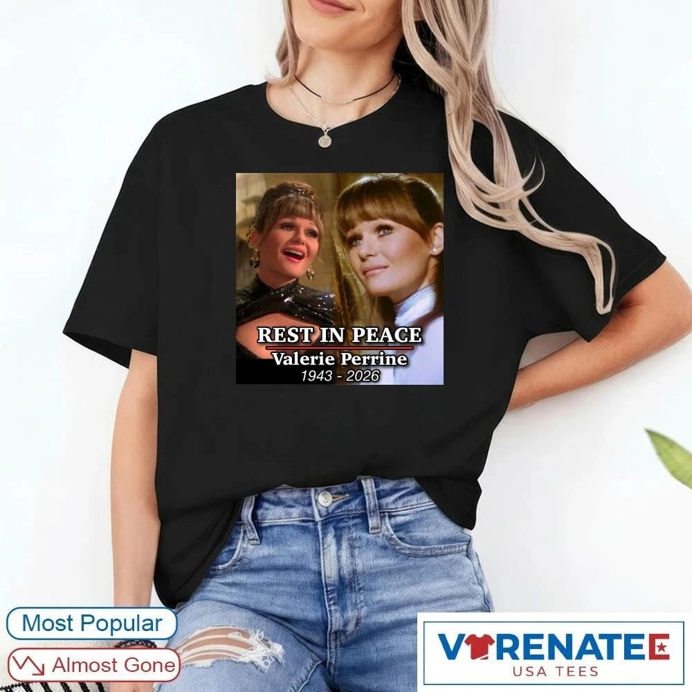 Official Rest In Peace Valerie Perrine 1943 – 2026 T-Shirt