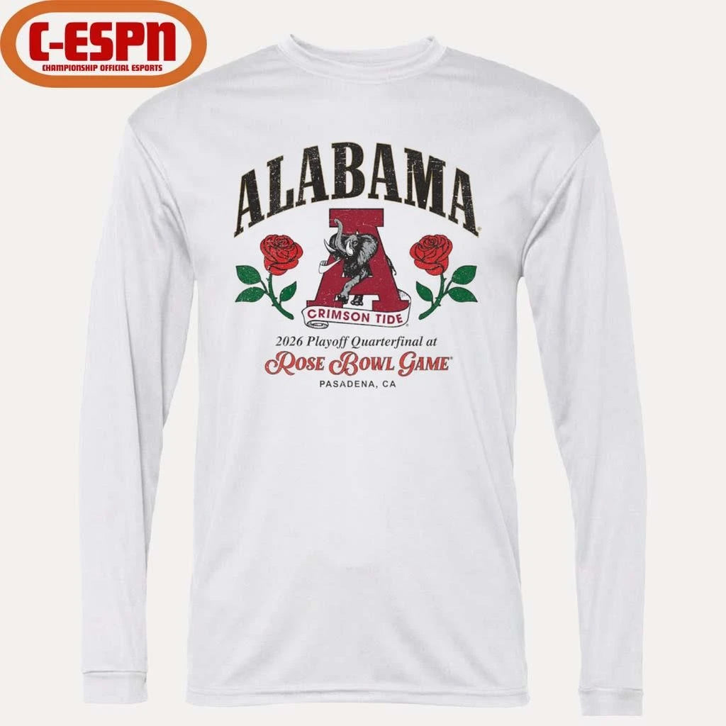 Official Retro Alabama Rose Bowl 2026 CFP shirt