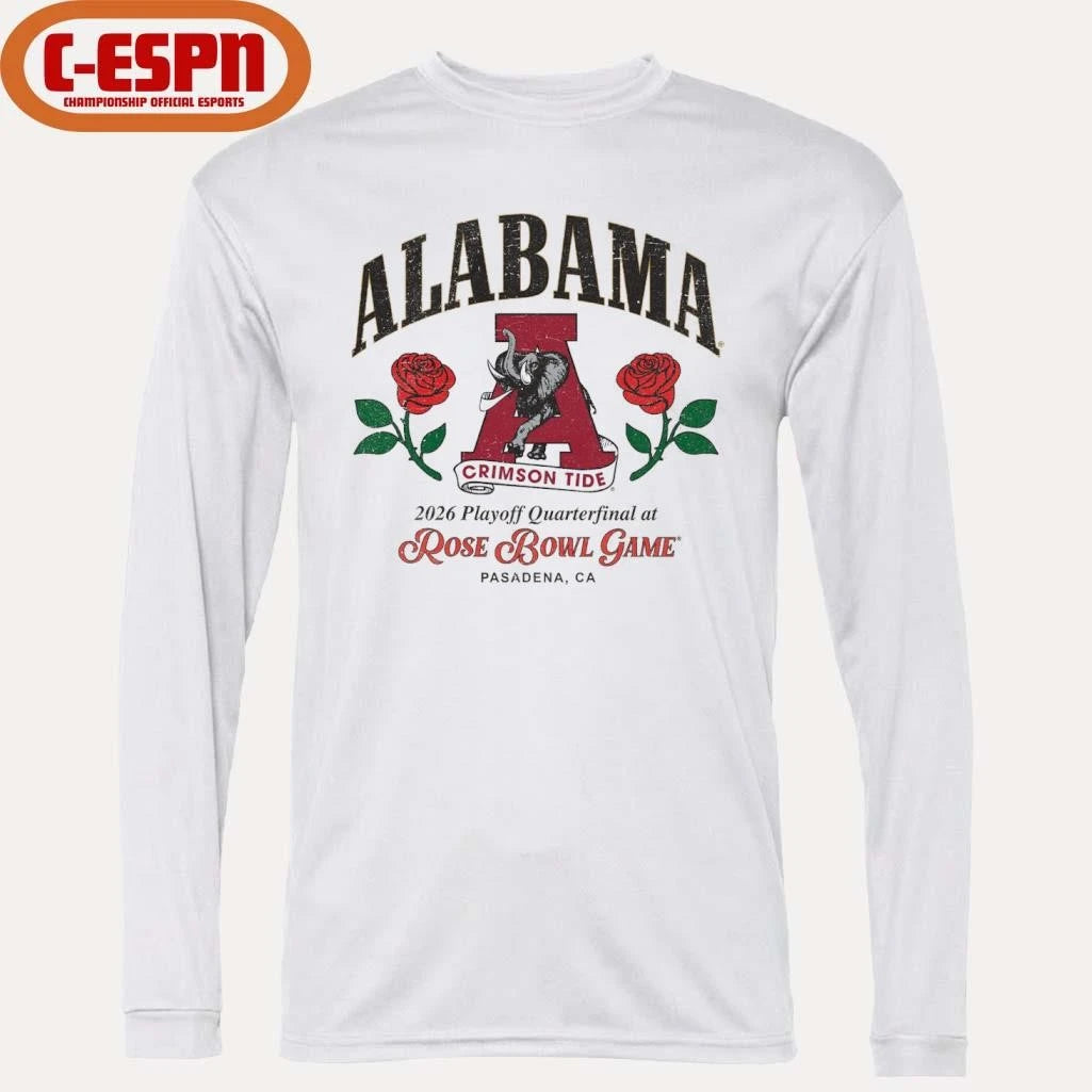 Official Retro Alabama Rose Bowl 2026 CFP shirt