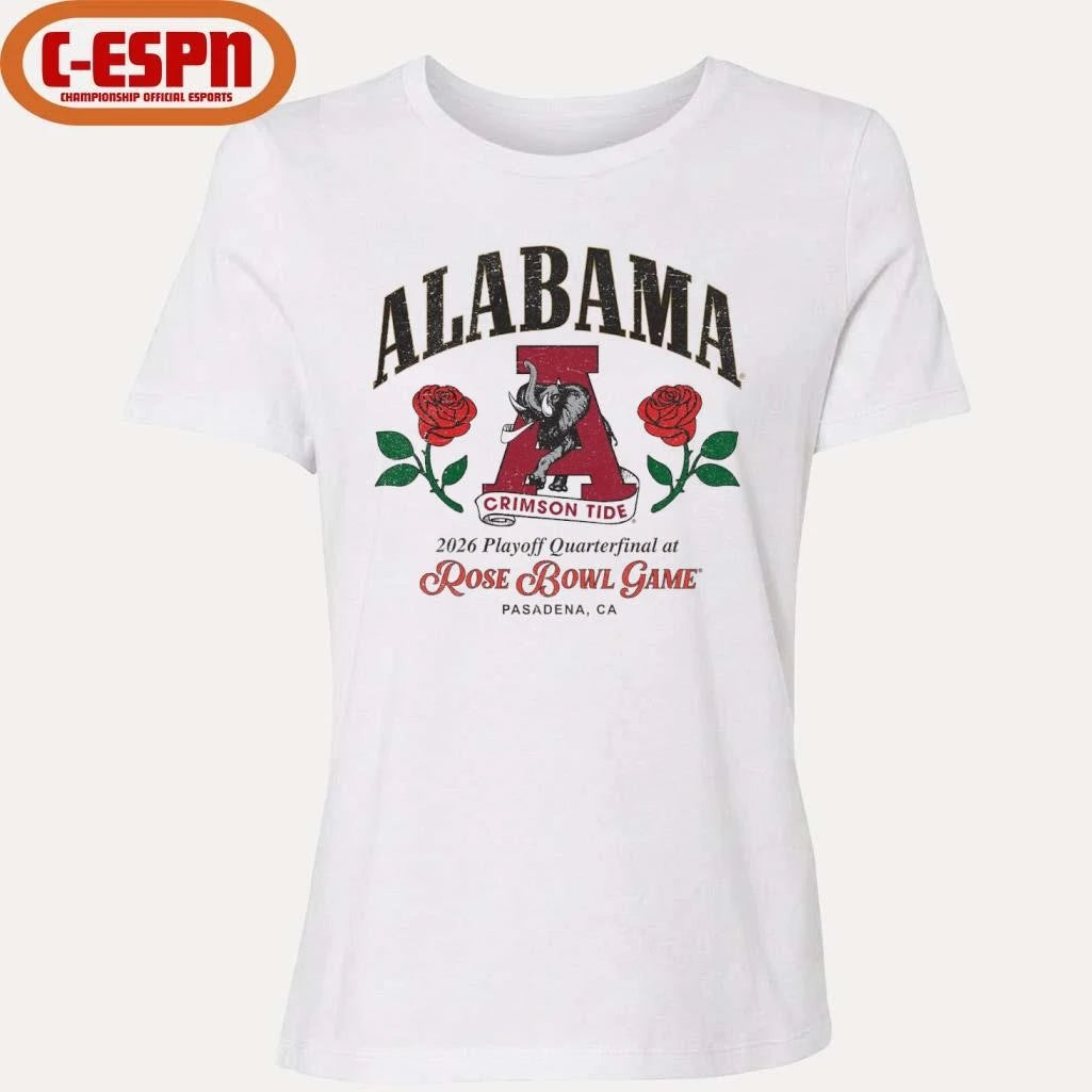 Official Retro Alabama Rose Bowl 2026 CFP shirt