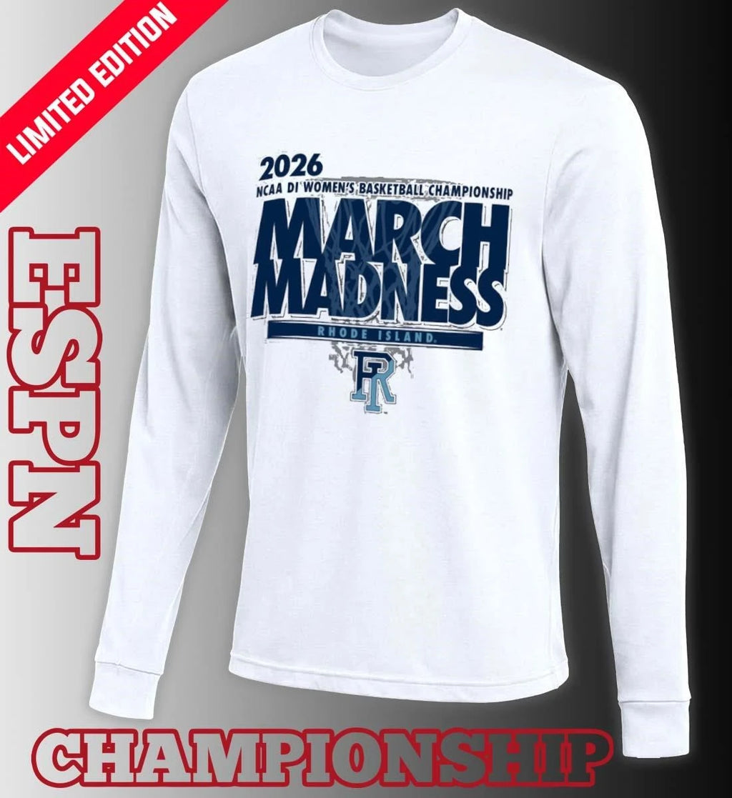 Official Rhode Island Women’s Basketball Single Team 2026 NCAA March Madness Shirt