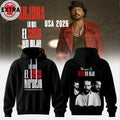 Official Ricardo Arjona LO QUE EL SECO NO DIJO TOUR Black Hoodie T-Shirt
