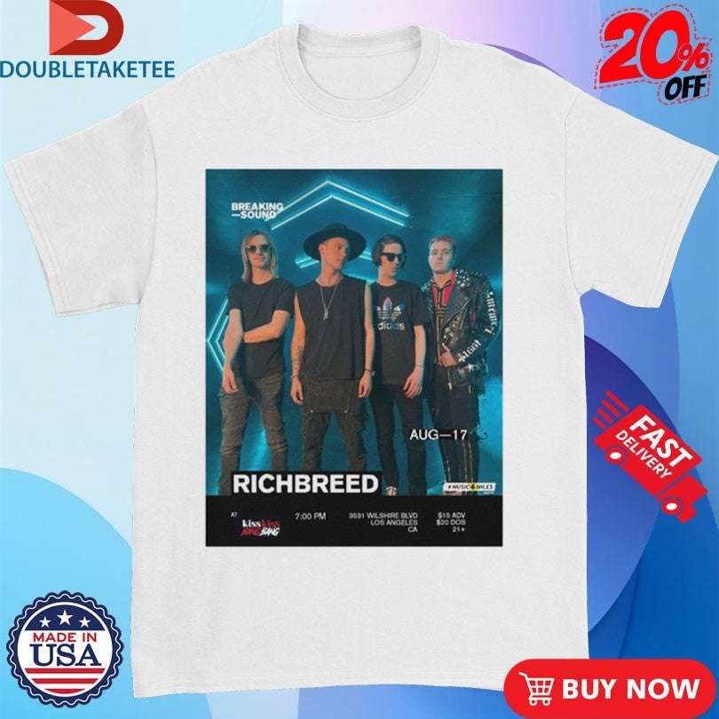 Official Richbreed x Breaking Sound Shirts