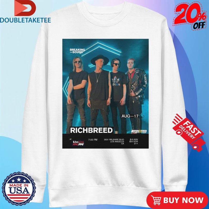 Official Richbreed x Breaking Sound Shirts