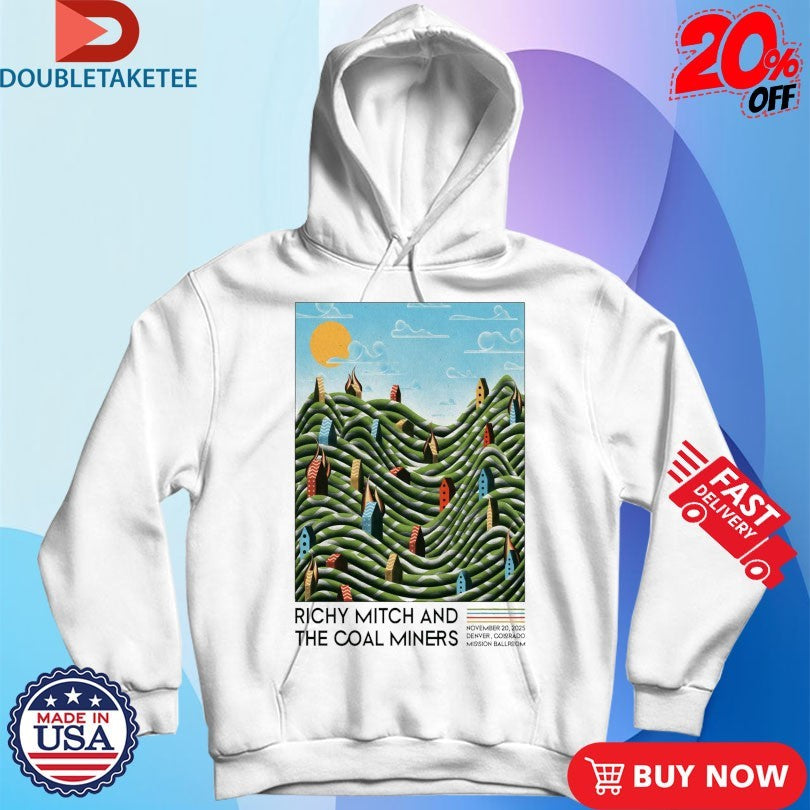 Official Richy Mitch And The Coal Miners In Denver CO On Nov 20 2025 Shirts