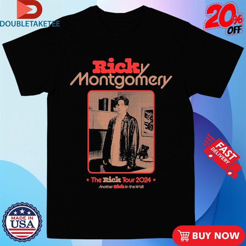 Official Ricky Montgomery Another Rick In The Wall The Rick Tour 2024 Shirts