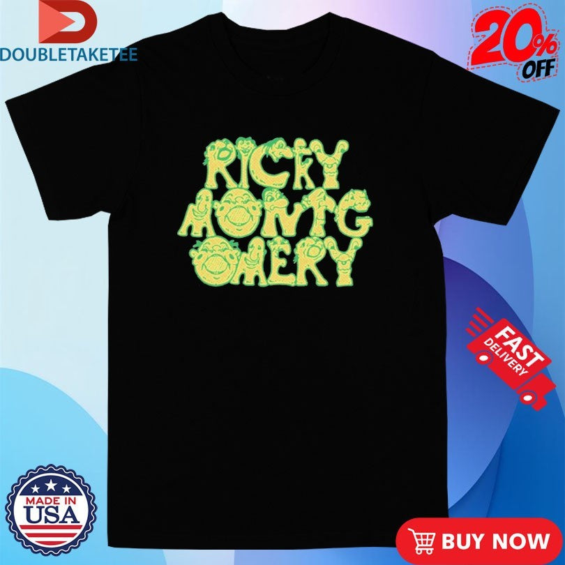 Official Ricky Montgomery Faces Text Shirts