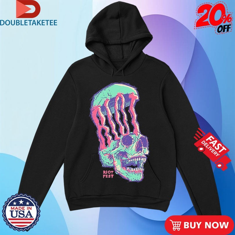 Official Riot Fest Skull Shirts