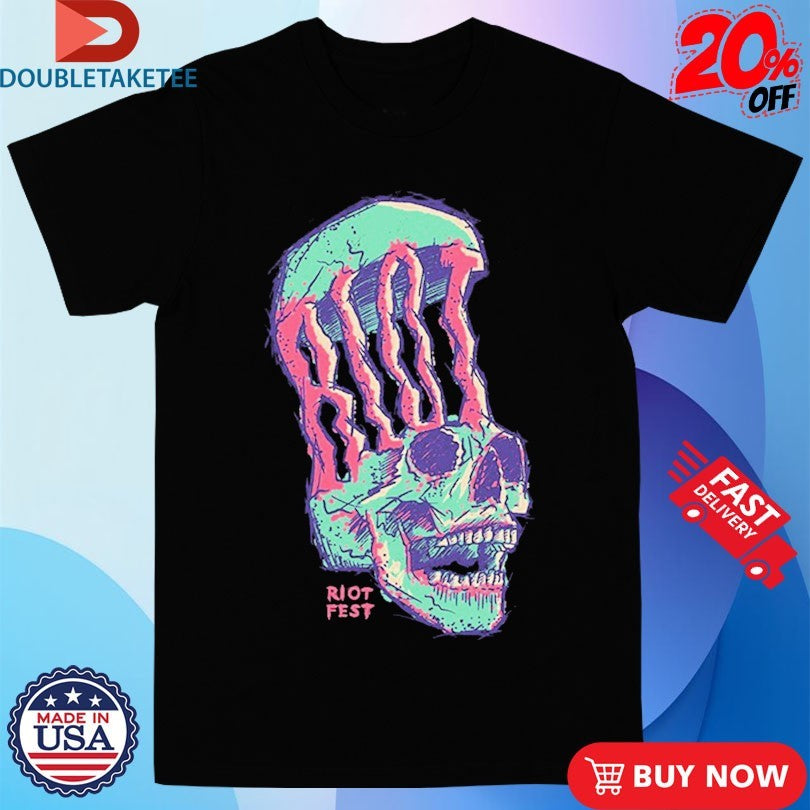 Official Riot Fest Skull Shirts