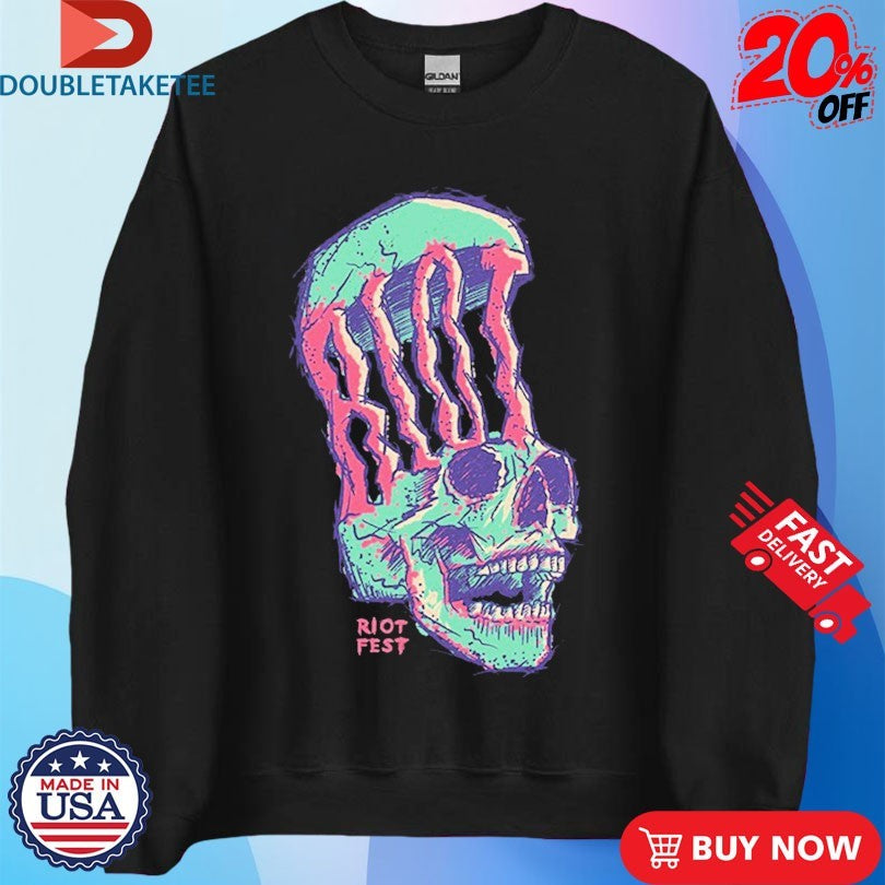 Official Riot Fest Skull Shirts