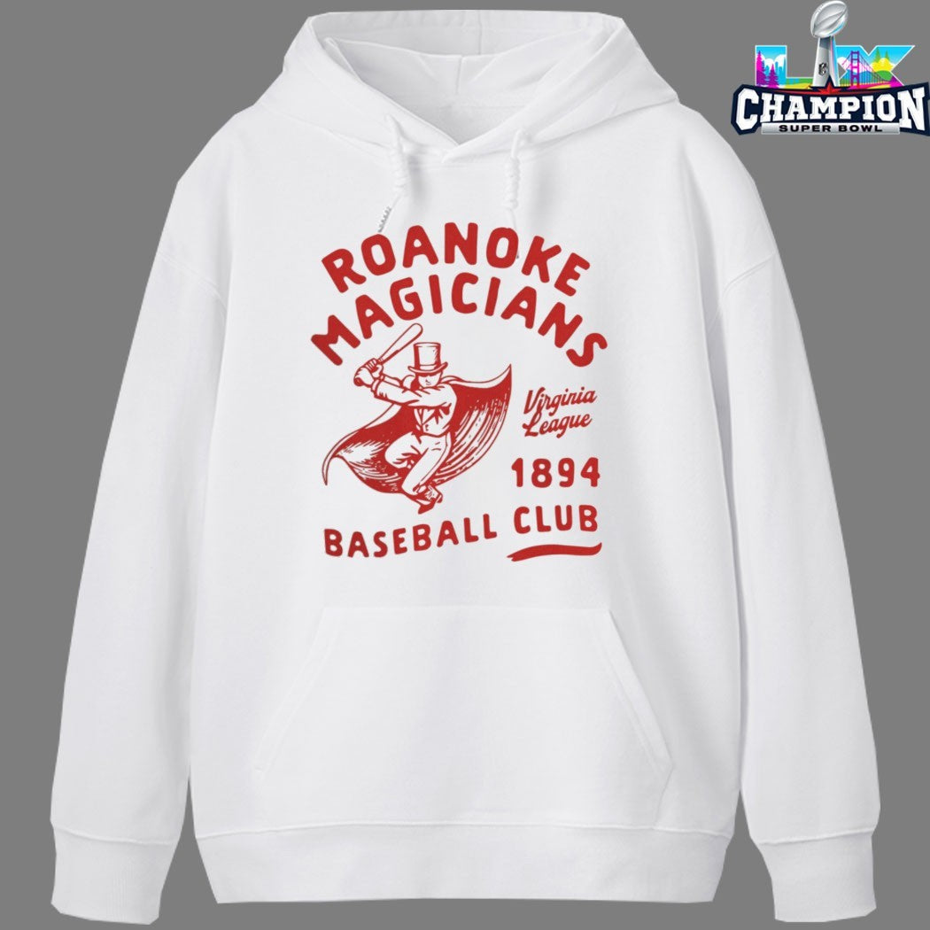 Official Roanoke Magicians Virginia League Defunct Baseball Teams 1894 T-shirts