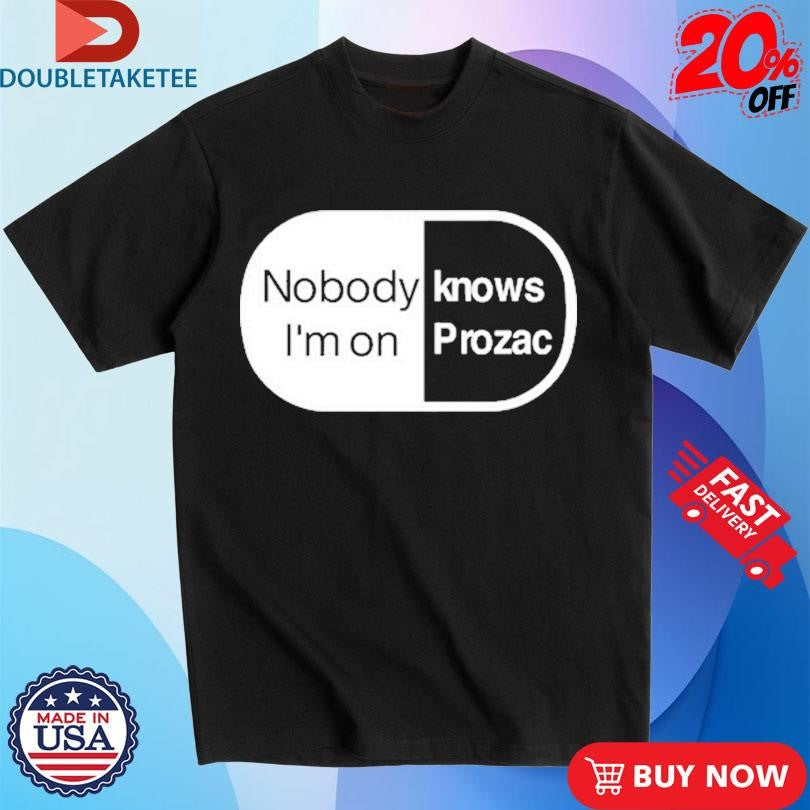 Official Robbie Williams Nobody Knows I’m On Prozac Shirts