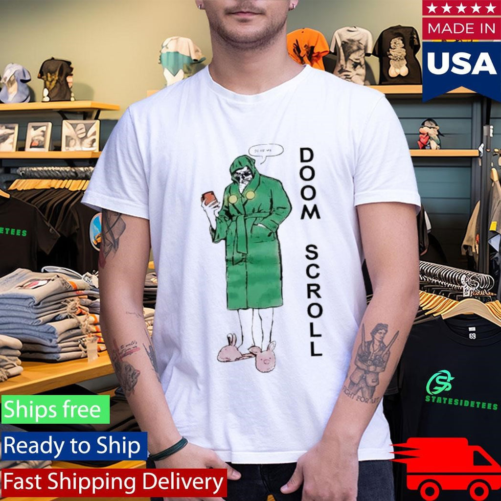 Official Robert Downey Dr Doom Doom Scroll Shirt