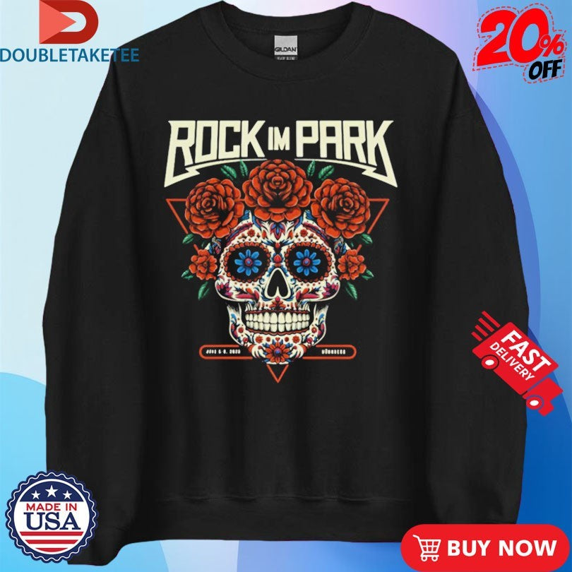 Official Rock Im Park Día De Los Muertos Skull Shirts