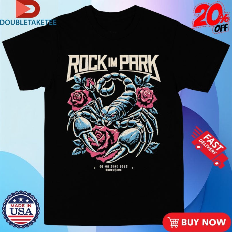 Official Rock Im Park Scorpion N Roses Shirts