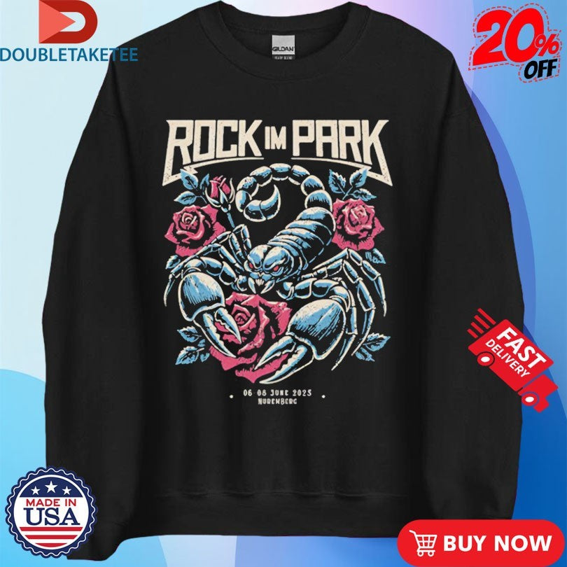 Official Rock Im Park Scorpion N Roses Shirts