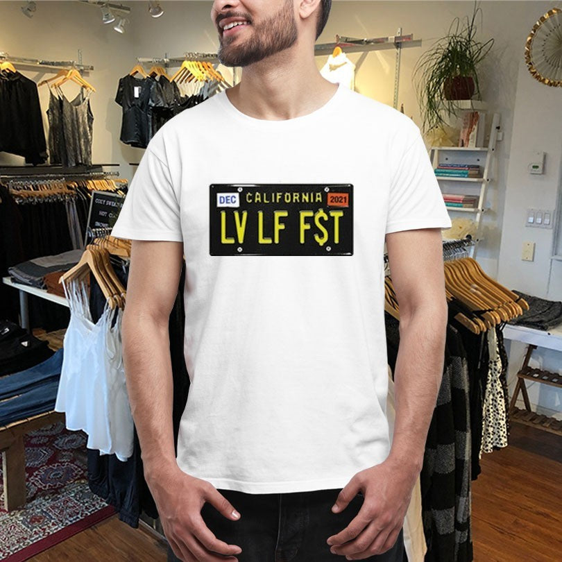 Official Roddy Ricch Live Life Fast LLF California License Shirts