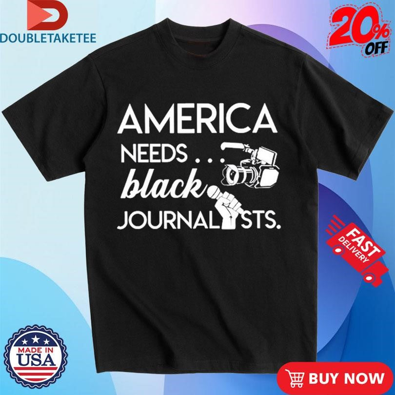 Official Roland S. Martin America Needs Black Journalists Shirts