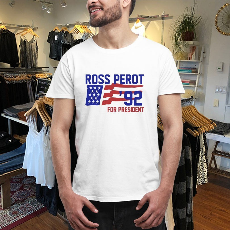 Official Ross Perot For President ’92 Shirts