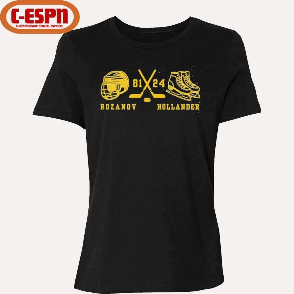 Official Rozanov And Hollander Boston Raiders Hockey Shirt