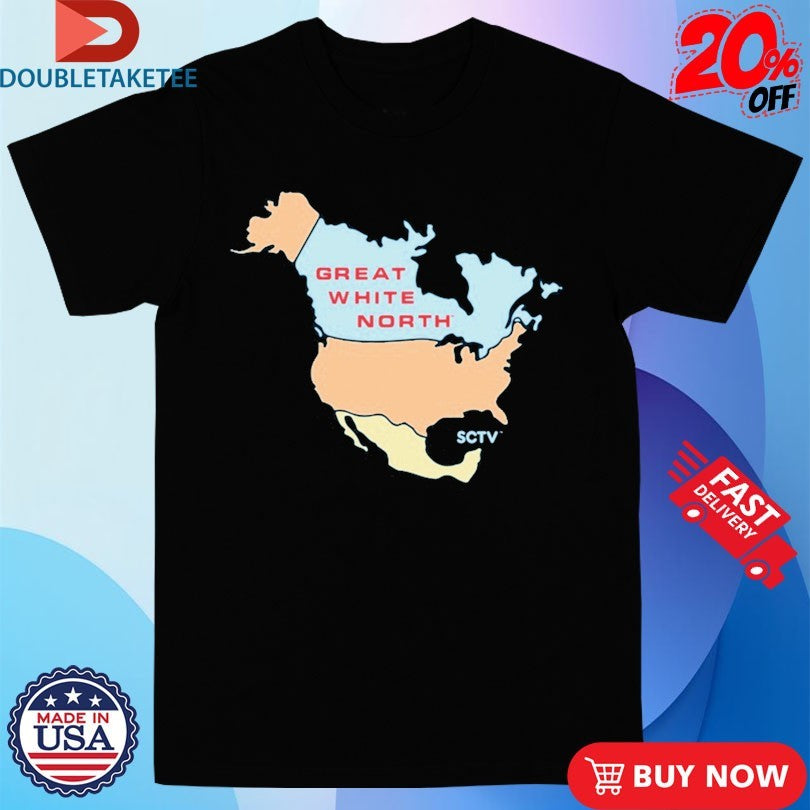 Official SCTV Great White North Map Shirts