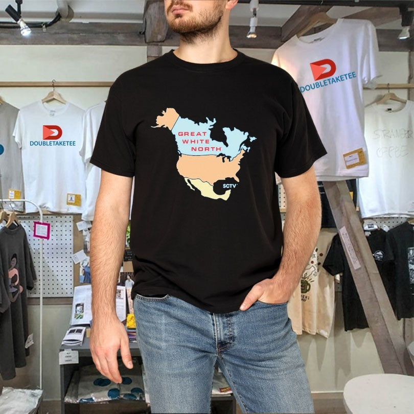 Official SCTV Great White North Map Shirts