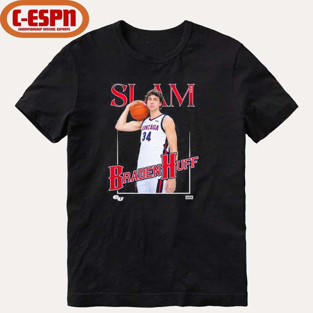 Official SLAM Braden Huff Gonzaga Bulldogs Shirt