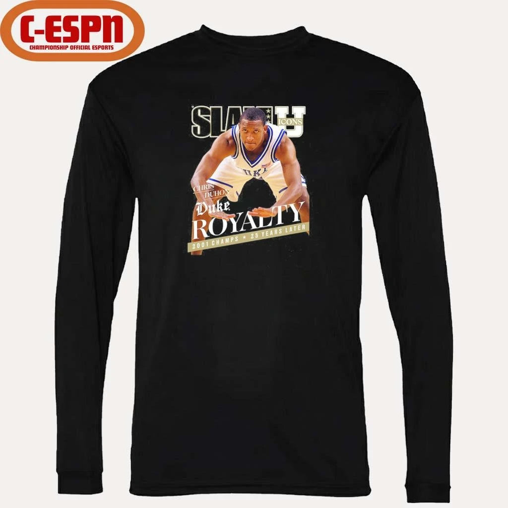 Official SLAM Chris Duhon Duke Royalty Shirt
