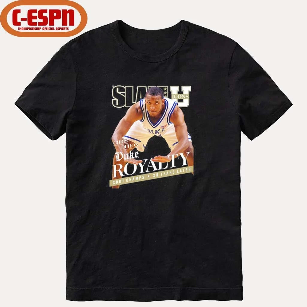 Official SLAM Chris Duhon Duke Royalty Shirt