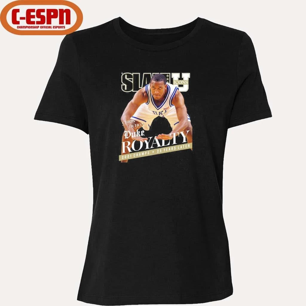 Official SLAM Chris Duhon Duke Royalty Shirt