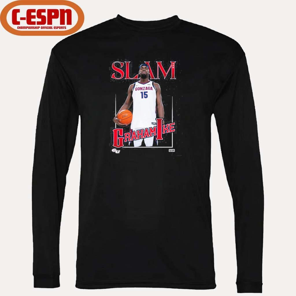 Official SLAM Graham Ike Gonzaga Bulldogs Shirt