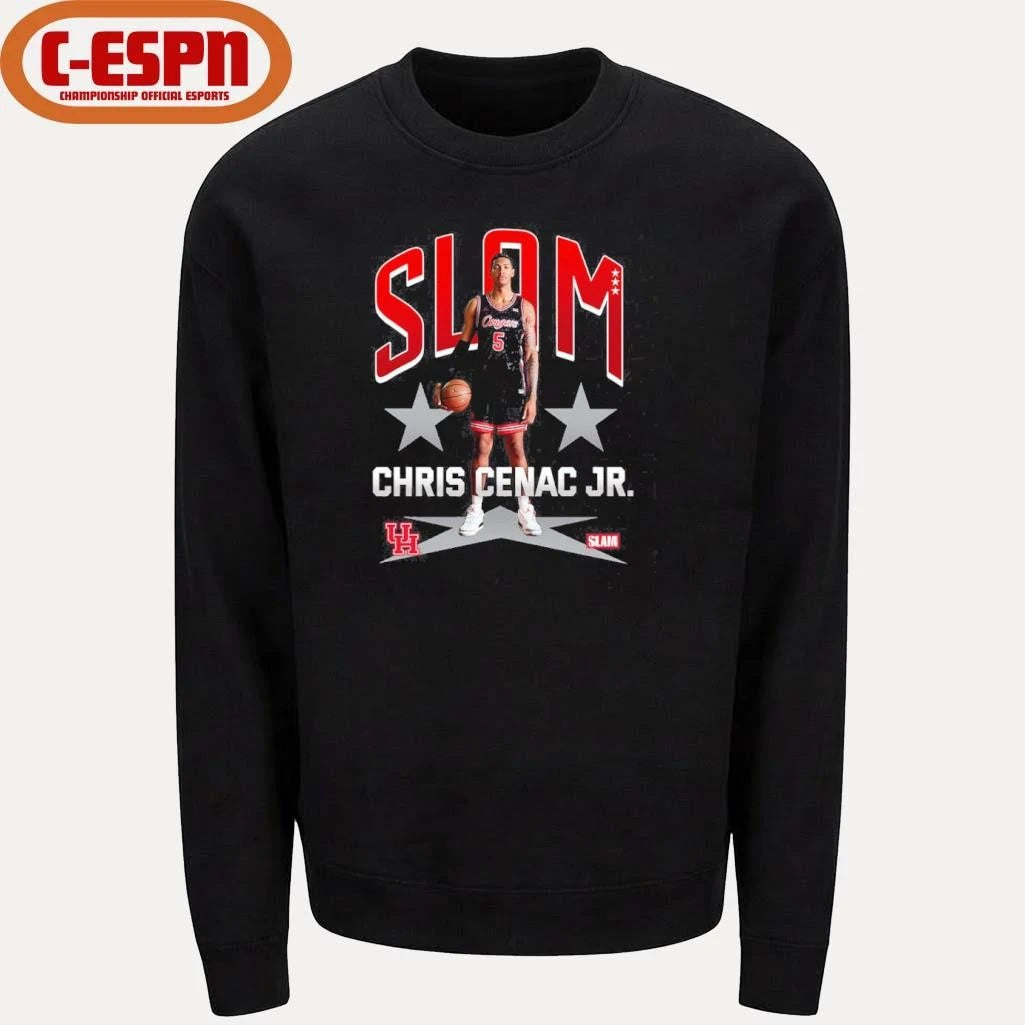 Official SLAM Houston Men’s Basketball Chris Cenac Jr. Remix Shirt