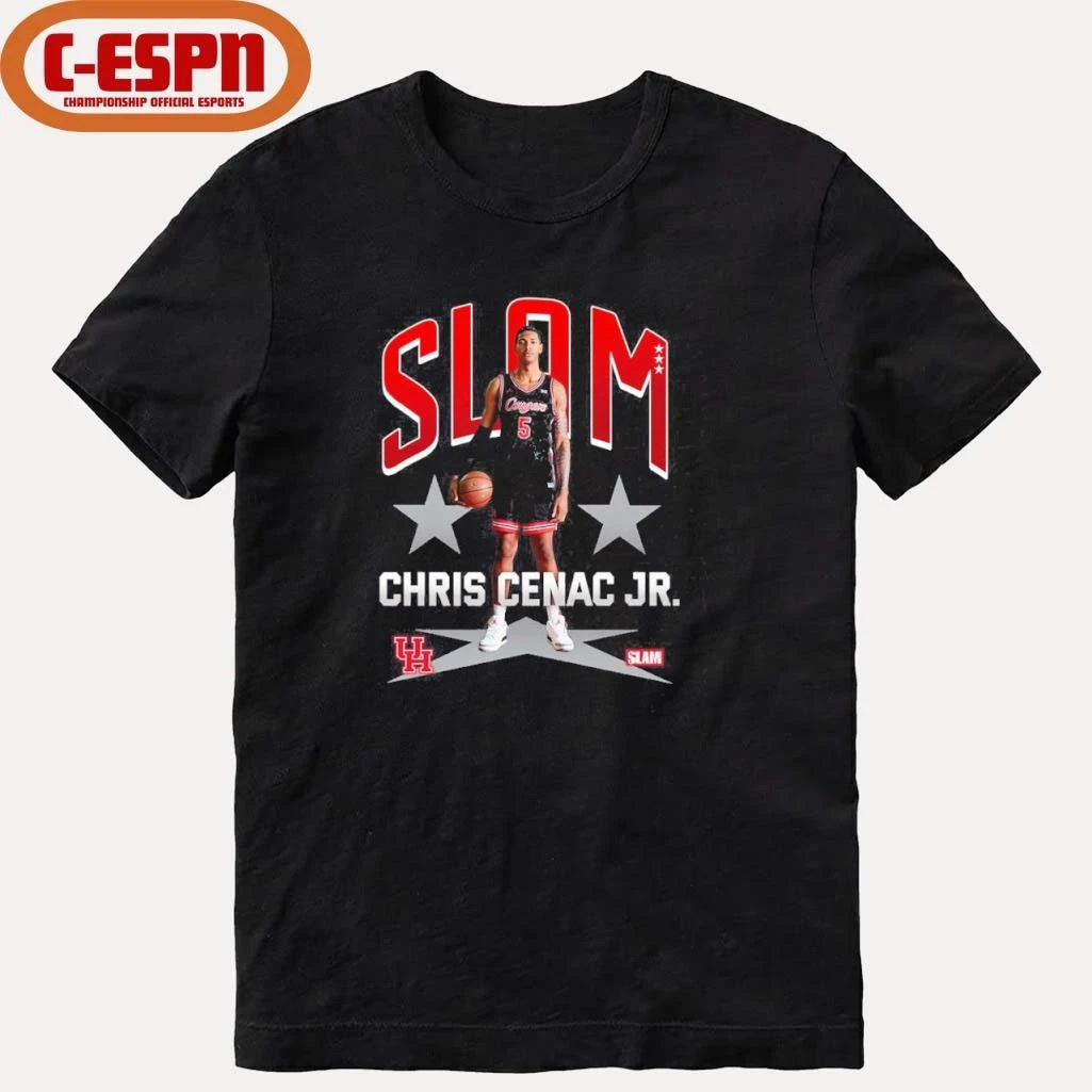 Official SLAM Houston Men’s Basketball Chris Cenac Jr. Remix Shirt