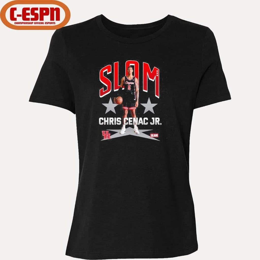Official SLAM Houston Men’s Basketball Chris Cenac Jr. Remix Shirt