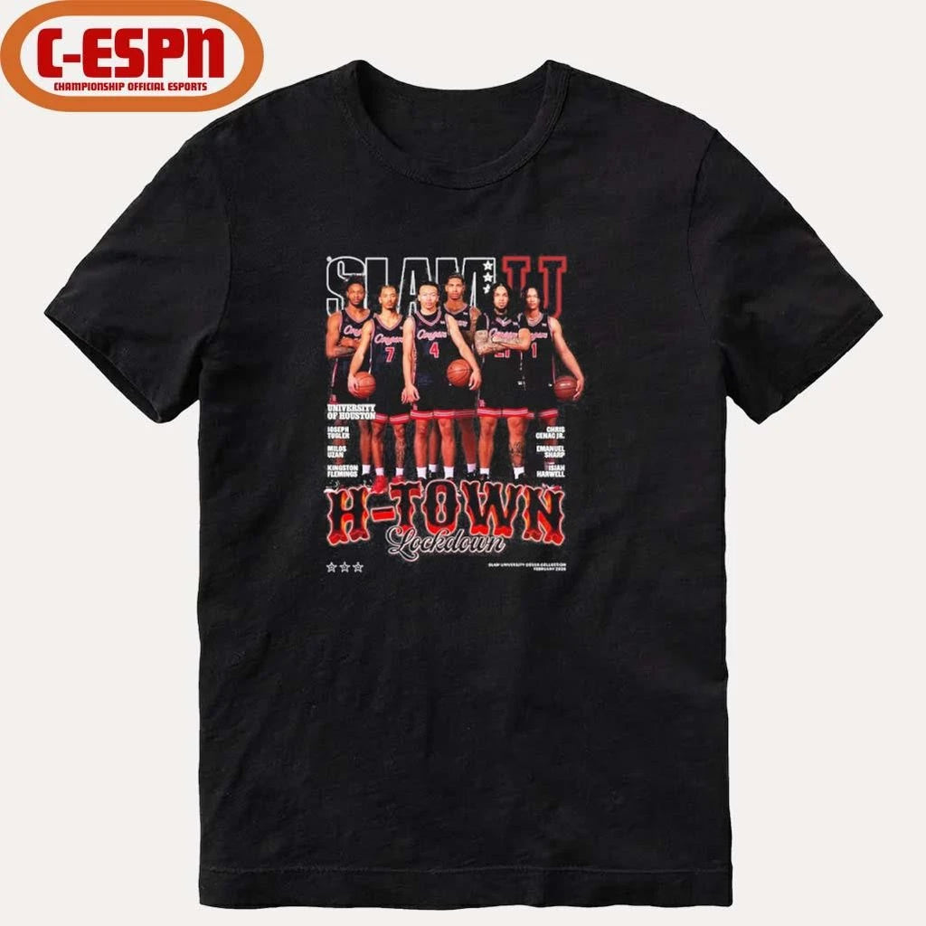 Official SLAM Houston Men’s Basketball H-Town Lockdown Shirt