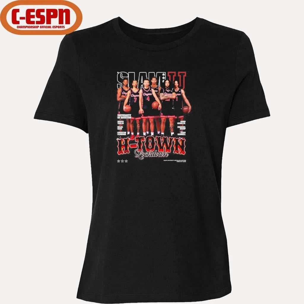Official SLAM Houston Men’s Basketball H-Town Lockdown Shirt