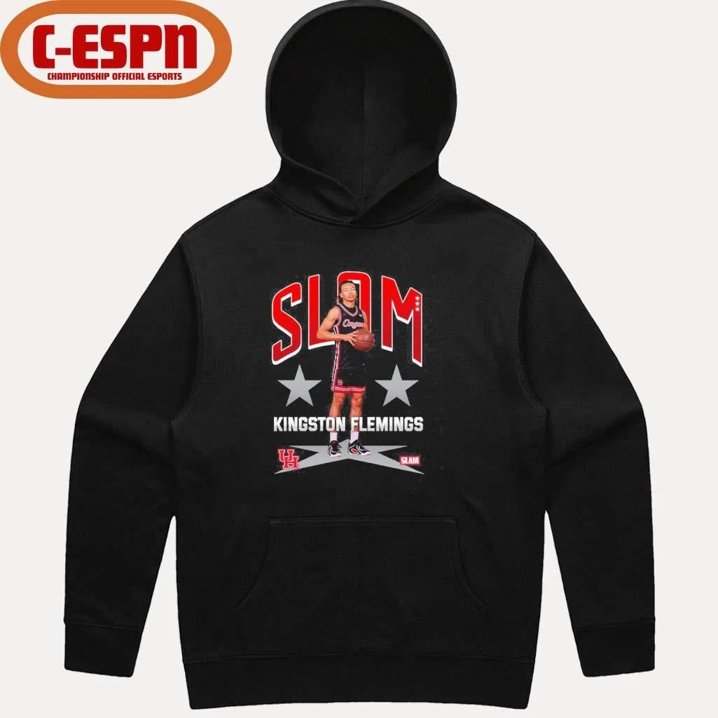 Official SLAM Houston Men’s Basketball Kingston Flemings Remix Shirt